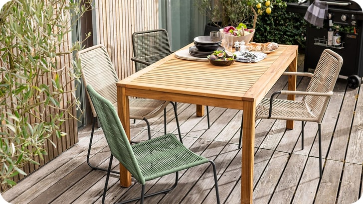 Table et chaise de jardin en bois : Modèles et avantages