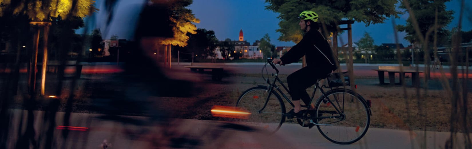 Reflektoren zum Biken im Dunkeln Bike World