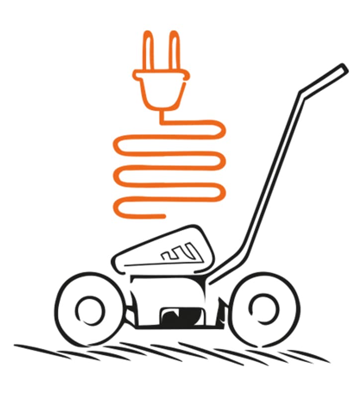 Service tondeuse à gazon électrique