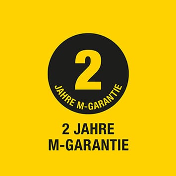 2 Jahre M-Garantie