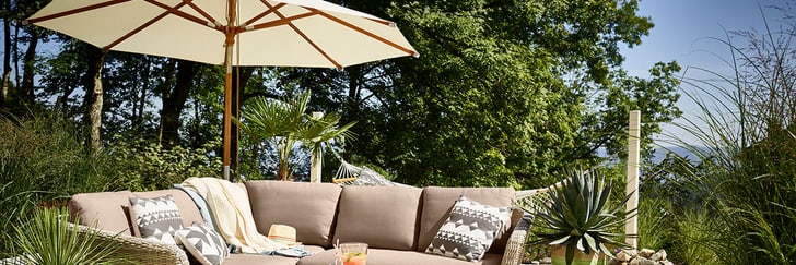 Sonnenschirm für den Garten