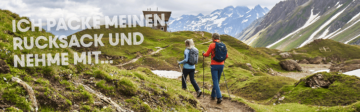 Packliste-Wandern