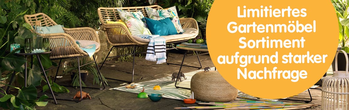 Gartenlounges & Loungemöbel bequem online bestellen - micasa.ch