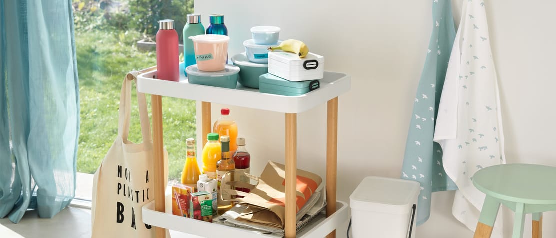 Wohnidee: Aufbewahrung für unterwegs