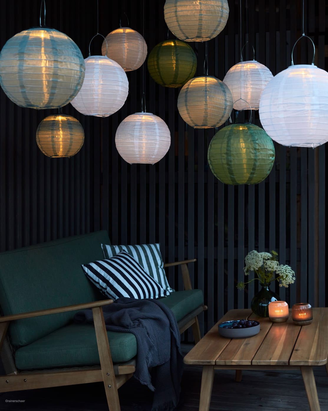 Stimmige Accessoires für Garten und Balkon