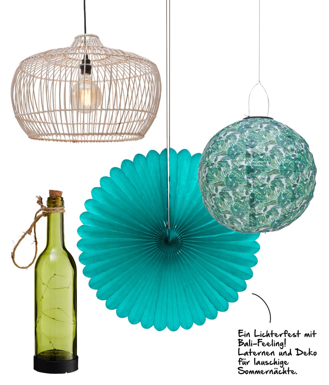 Outdoor-Möbel im Bali-Look