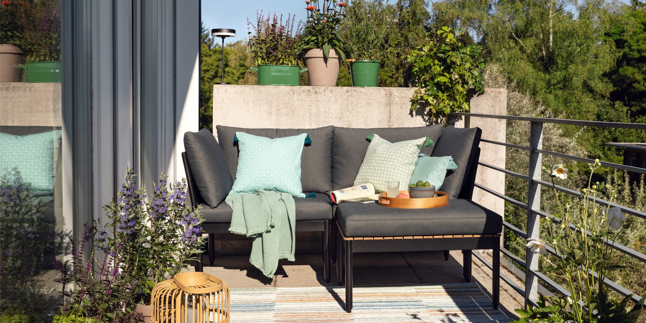 Wohnidee: Kleiner Balkon, grosse Vielfalt