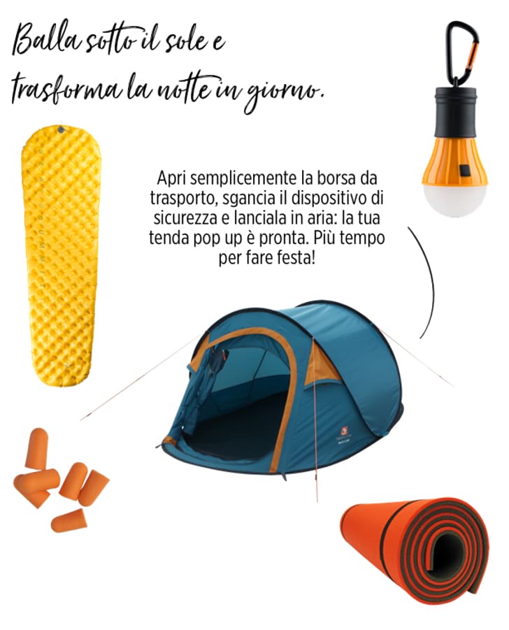 L'occorrente per i festival: tende e accessori