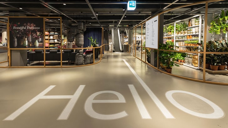 Nouveau concept de magasin