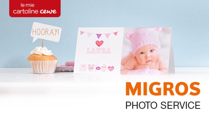 Condividi i momenti più belli con le foto Migros Photo Service