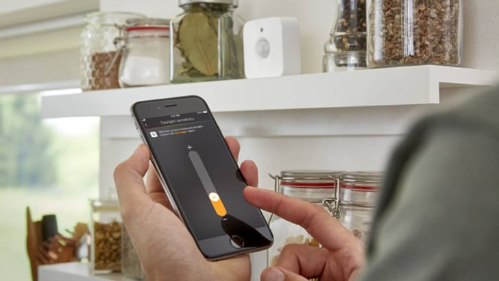 Le capteur Hue dêtecte les mouvements