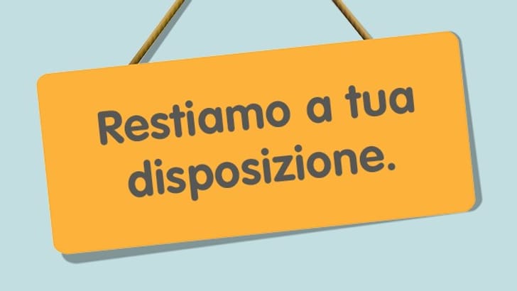 Tutte le informazioni sulla situazione attuale