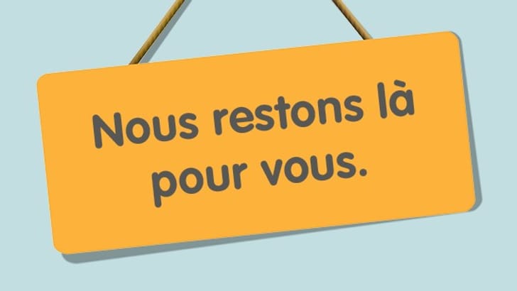 Toutes les informations sur la situation actuelle