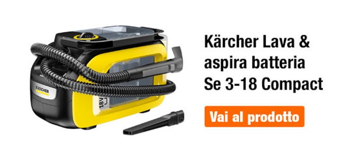 Kärcher Lava & aspira batteria Se 3-18 Compact