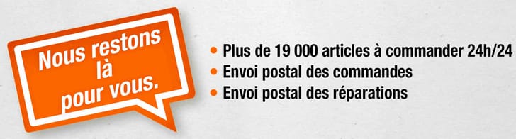Nous restons là pour vous