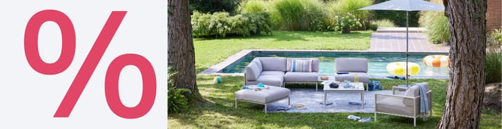 Schnapp dir 20% Rabatt auf Gartenmöbel!**